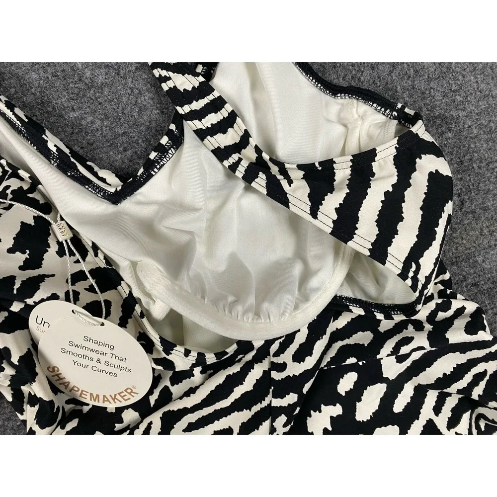 COCO REEF CONTOURS Shapemaker Stellar Shirring UW One PC Swimsuit Size 14/38C - Picture 6 of 6